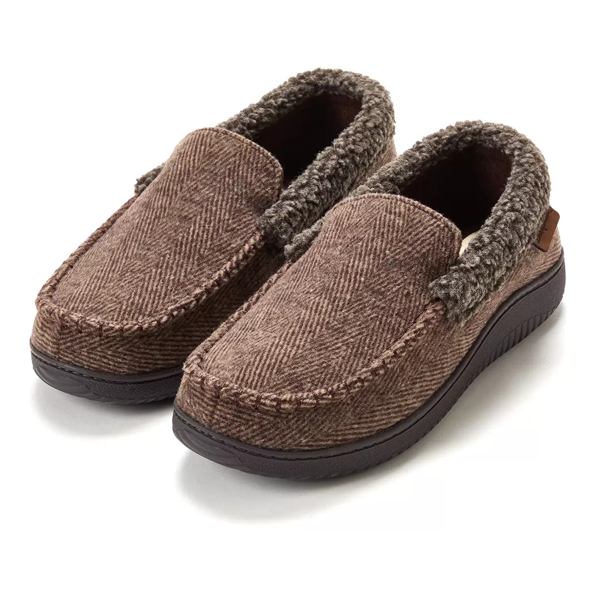 Dearfoams Pantuflas para Caballero Varias Tallas y Colores Talla Chica 25 -26